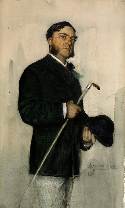 Banker Ludvig Arosenius by Anders Leonard Zorn